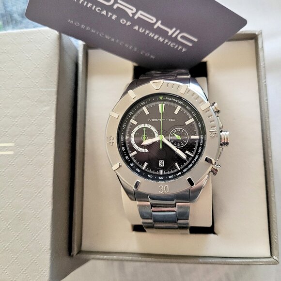 Morphic M94 Series Men's Chronograph Bracelet Watch - Picture 7 of 8
